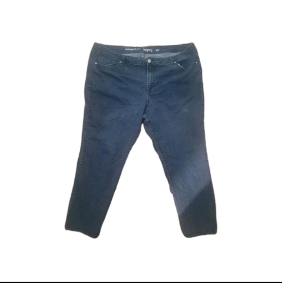 Denim - Dark Blue Denim Jeggings